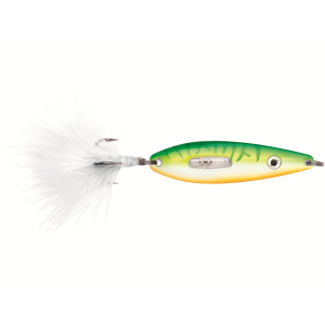 VMC Rattling Roach Spoon Glow Green Fire UV 1/16 oz