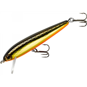 REBEL Track Down Minnow Slick Jerkbait 5/32oz Slick Gold Minnow