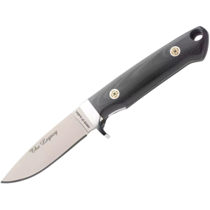 Knives of Alaska Legacy Fixed Blade Knife 3.25" Drop Point CPM S30V Bead Blasted Blade G-10 Handle Black - Knives Of Alaska