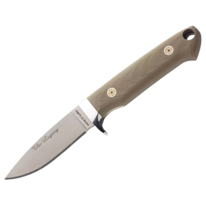 Knives of Alaska Legacy Fixed Blade Knife 3.25" Drop Point CPM S30V Bead Blasted Blade G-10 Handle OD Green - Knives Of Alaska