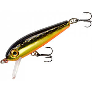 REBEL Track Down Minnow Slick Jerkbait 3/32oz Slick Gold Minnow