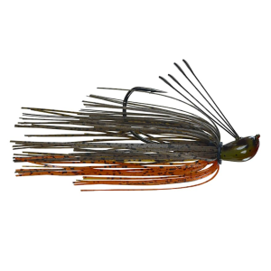 PICASSO Hank Cherry Dock Rocket Jig Green Pumpkin/Amber/Red 3/8 oz