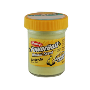 Berkley PowerBait Natural Scent Trout Bait Garlic 1.75oz Jar - Berkley