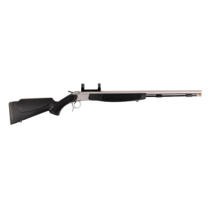 CVA Optima V2 Muzzleloading Rifle with Dead-On Scope Mount 50 Caliber 26" Stainless Steel Barrel Synthetic Stock Black
