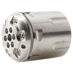 Howell Arms Conversion Cylinder 45 Caliber Ruger Old Army Black Powder Revolver 45 Colt (Long Colt) 6-Round Fluted Stainless Steel