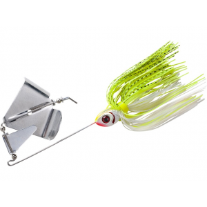 BOOYAH Buzz Buzzbait 1/2oz Chartreuse Pearl White Nickel