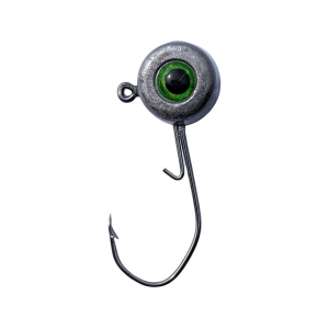 JENKO FISHING Slasher Crappie 1/8oz Round Ball Jighead Lead
