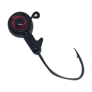 BoneHead Tackle BX 1/16oz Round Ball Jighead Black