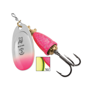 BLUE FOX Classic Vibrax 03 Inline Spinner Pink Chartreuse Candyback