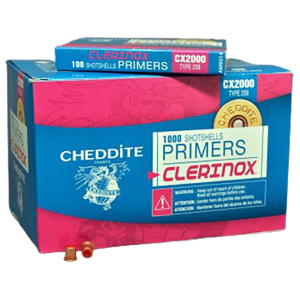 Cheddite Clerinox CX2000 209 Shotshell Primers Case of 5000 (5 Boxes of 1000) - Cheddite