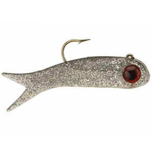 D.O.A. Fishing Lures TerrorEyz Red Eye Swimbait 2.75 SlvrGlitter/Black Back