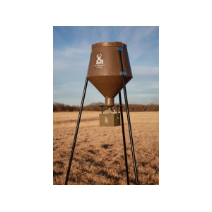 Boss Buck All In Auto System 12 V 200lb 2-in-1 Leg System Game Feeder - Boss Buck