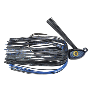 Strike King Strike King Hack Attack Heavy Cover Swim Jig Black Blue 3/8 oz - $6.99 at MidwayUSA