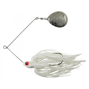 Northland Reed-Runner Classic Single Colorado Spinnerbait 3/8oz White Shad Nickel
