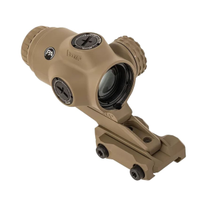 Primary Arms SLx 3x Micro Prism Scope Illuminated Red ACSS Raptor 5.56/308 Yard Reticle Flat Dark Earth - Primary Arms