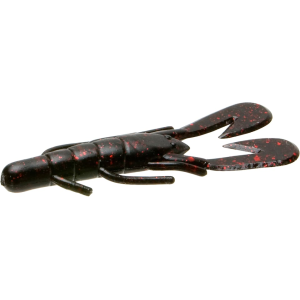 Zoom U-V Speed Craw Black Red Glitter