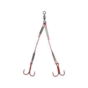 Northland Mini Predator Rig Wire Unweighted #8 Red