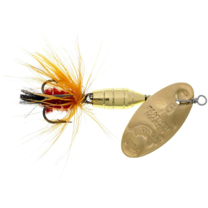 Panther Martin Deluxe Fly Inline Spinner Gold & Orange 1/8 oz - Panther Martin