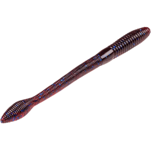 STRIKE KING KVD Perfect Plastics KVD Fat Baby Finesse Worm Blue Fleck