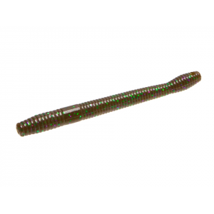 ZOOM Magnum Finesse Worm Green Pumpkin Purple Green