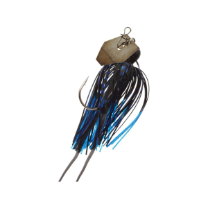 Z-Man Chatterbait Bladed Jig Blue/Black/Black Nickel Blade 1/4 oz - Z-Man