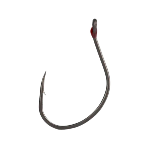 Mustad AlphaPoint Apex Wide Dropshot Hook #4 Black Nickel 7PK - Mustad