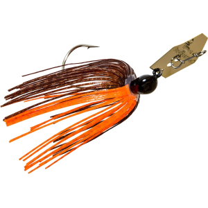 Z-Man Chatterbait Bladed Jig Orange/Brown 3/8 oz - Z-Man