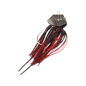 Z-Man Chatterbait Bladed Jig Black/Red 3/8 oz - Z-Man