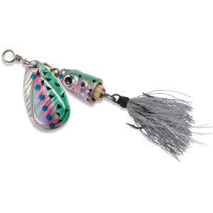 Blue Fox Vibrax Shallow Inline Spinner Rainbow Trout - Blue Fox