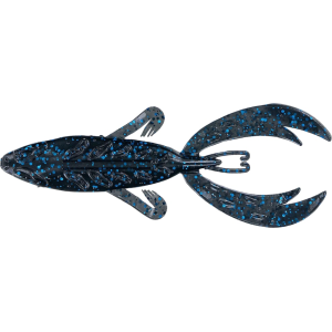 BIG BITE BAITS Rojas Fighting Frog Creature Black Blue Flake