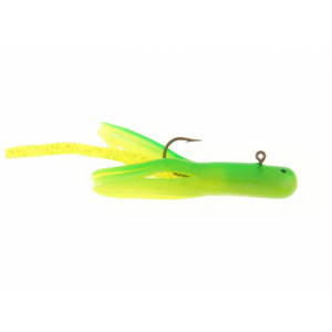 BERKLEY PowerBait Pre-Rigged Atomic Teasers Green Chartreuse 1/32 oz