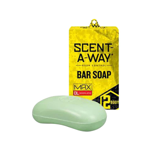 HUNTER'S SPECIALTIES Scent-A-Way MAX Odorless Scent Elimination Bar Soap 3.5 oz