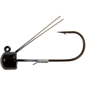 Z-Man Power Finesse Shroomz Weedless 1/10oz Wacky Jighead Black - Z-Man