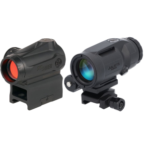 Sig Sauer Romeo-MSR Gen II Compact Red Dot with Sig Sauer JULIET5 Micro 5x 24mm Magnifier