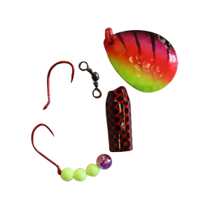 Acme Rattlin' Walleye Spinner Rig Size 5 Blade Spicy Rooster - Acme