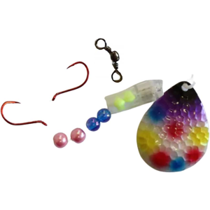 ACME Rattlin' Walleye Spinner Rig Size 5 Blade Birthday Cake