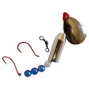 ACME Rattlin' Walleye Spinner Rig Size 4 Blade Silver Bullet