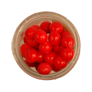 BERKLEY PowerBait Power Eggs Floating Magnum Salmon Egg Red .5 oz Jar