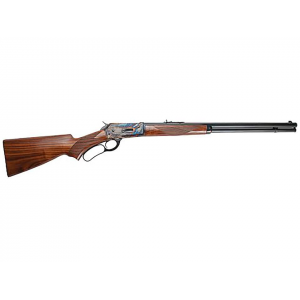 Cimarron Firearms Model 1886 Rifle Octagon Lever Action Rifle 45-70 Government 26" Blued Barrel Case Hardened Frame Walnut Pistol Grip - Cimarron Firearms