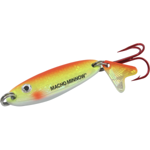 NORTHLAND Macho Minnow Spoon Super Glo Chub 1/4 oz