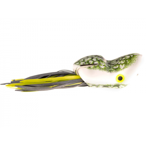 Scum Frog Popper Topwater Natural Black and Green