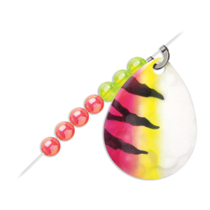 VMC TechSet Spinner Colorado Harness Rig #4 Pink Fire Tiger UV