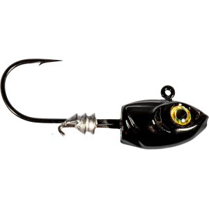 Z-Man Micro Shad Headz 3/16oz Swimbait Jighead Black - Z-Man