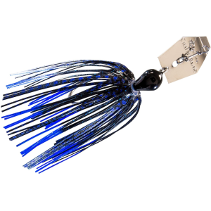 Z-Man Chatterbait Bladed Jig Blue/Black 1/2 oz - Z-Man