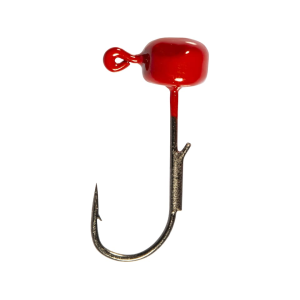 Z-Man Micro Finesse ShroomZ #6 1/30oz Wacky Jighead Red - Z-Man