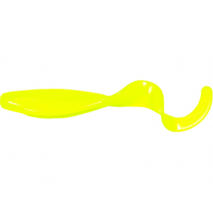 Z-MAN Scented Curly Tailz Grub Hot Chartreuse