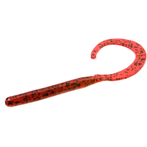 ZOOM Curly Tail Worm Cherry Seed