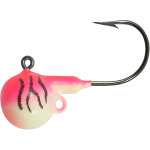 NORTHLAND Fire-Ball 1/2oz Round Ball Jighead Uv Pink Tiger