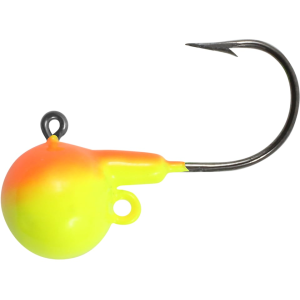 NORTHLAND Fire-Ball 3/8oz Round Ball Jighead Sunrise