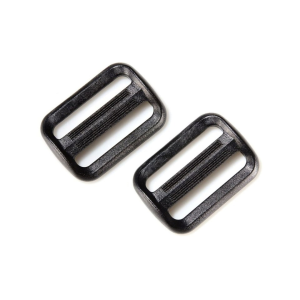 Gear Aid Triglide Replacement Strap Buckle 1" Polymer Black 2PK - Gear Aid